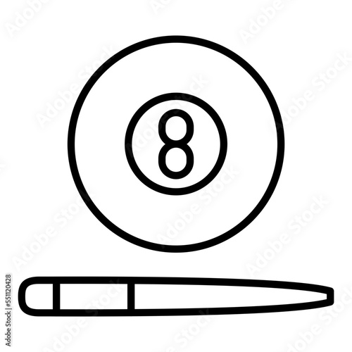 Billiards Icon Style