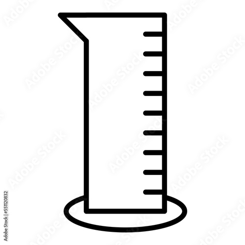 Graduated Cylinder Icon Style