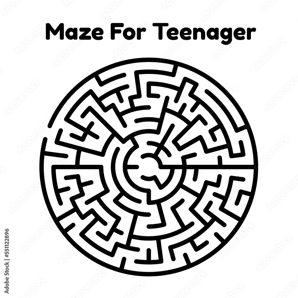 Maze For Teenager Maze For Teenager