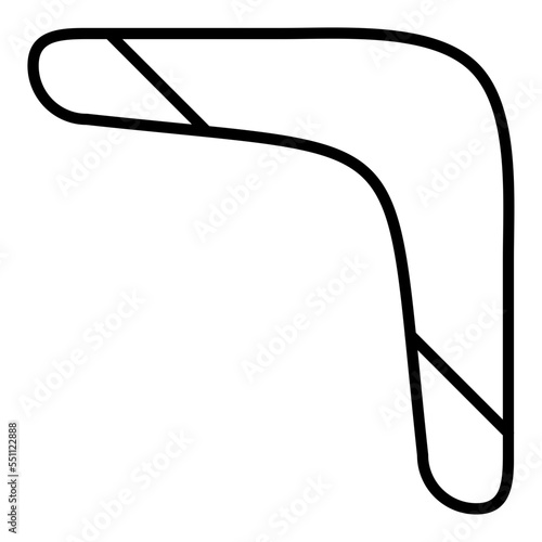 Boomerang Icon Style
