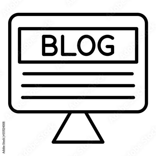 Blog Icon Style