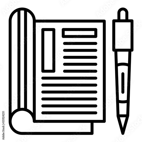 Editorial Icon Style