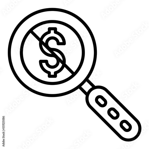No Hidden Charges Icon Style