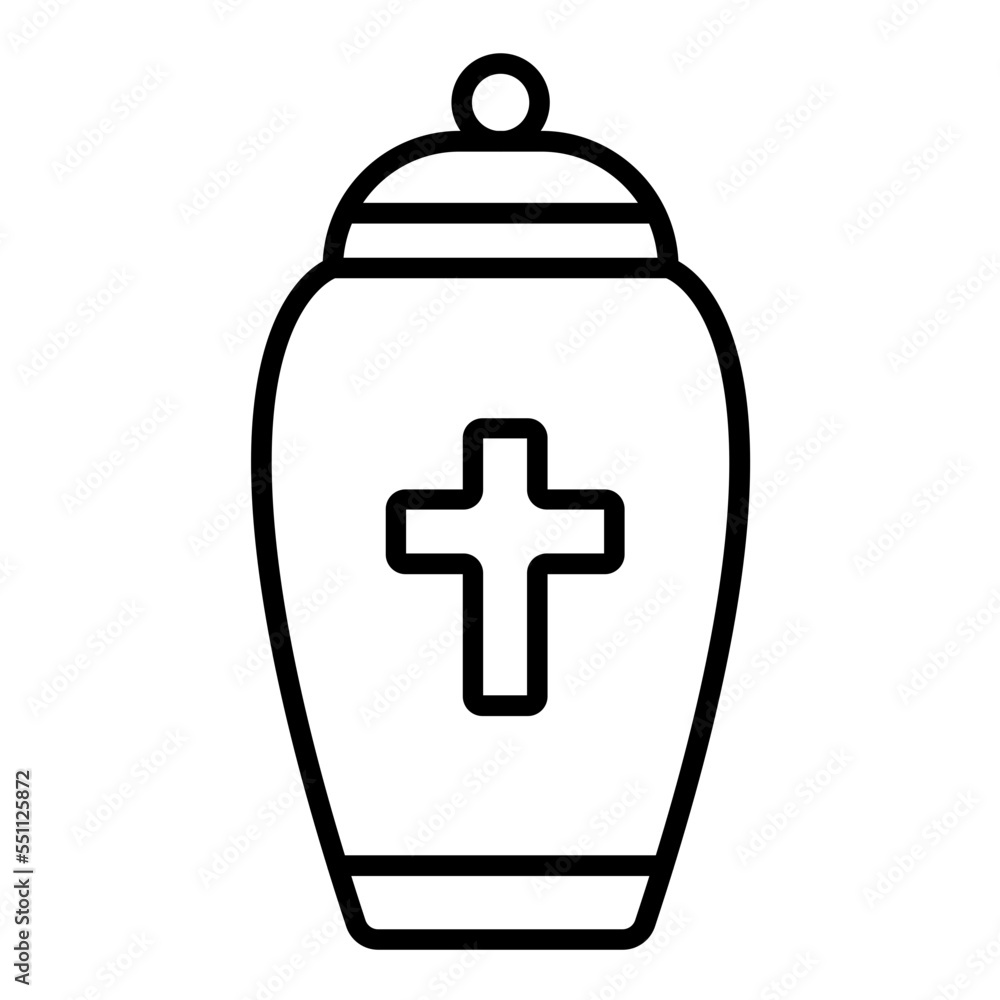 Obraz premium Ashes Icon Style