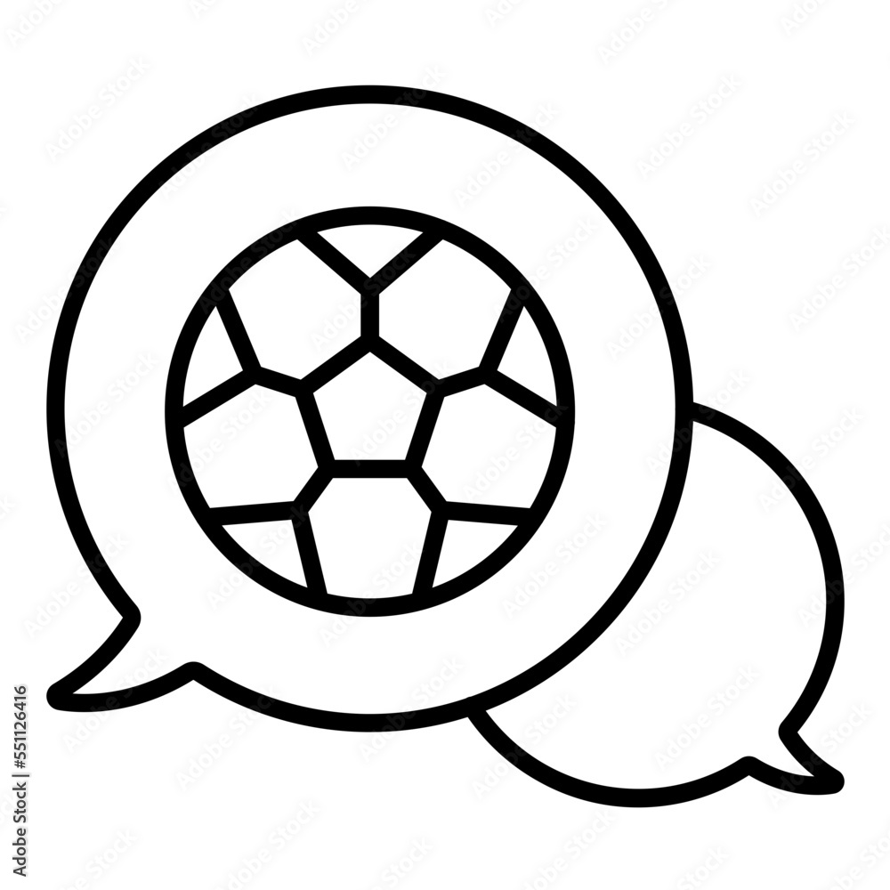 Fototapeta premium Chat Icon Style