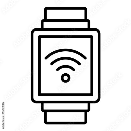 Smart Watch Icon Style