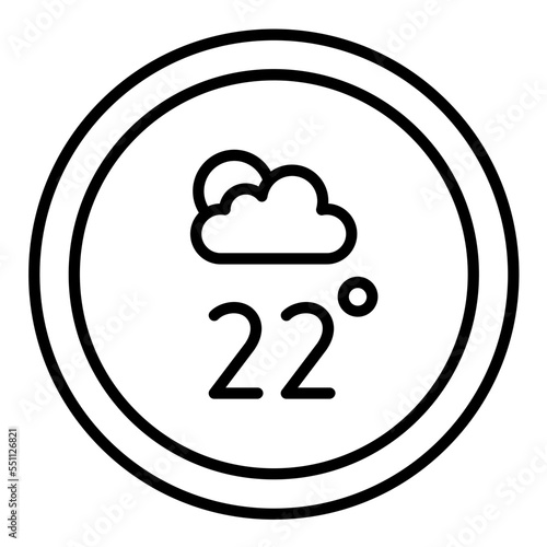Thermostat Icon Style