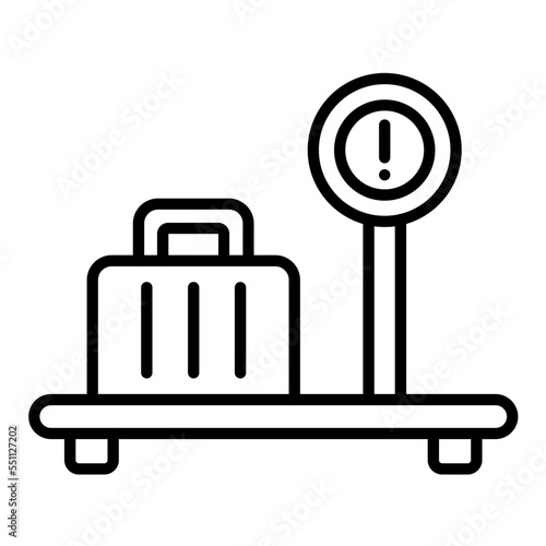 Excess Baggage Icon Style