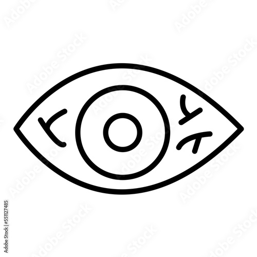 Conjunctivitis Icon Style