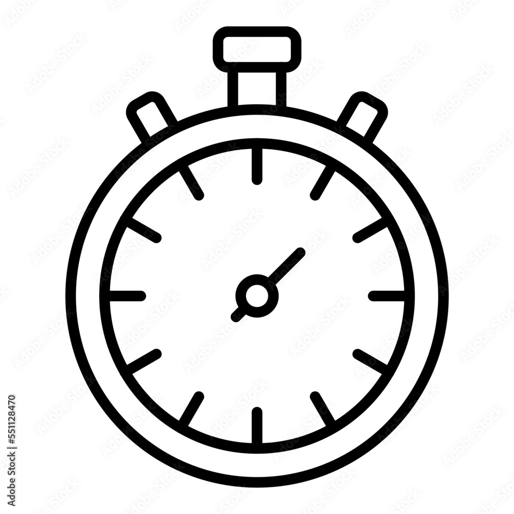 Chronometer Icon Style Chronometer Icon Style