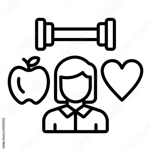 Health Conscious Icon Style