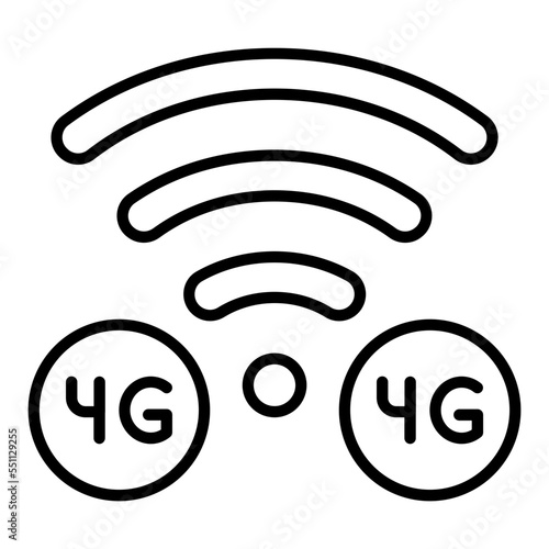 4G Icon Style