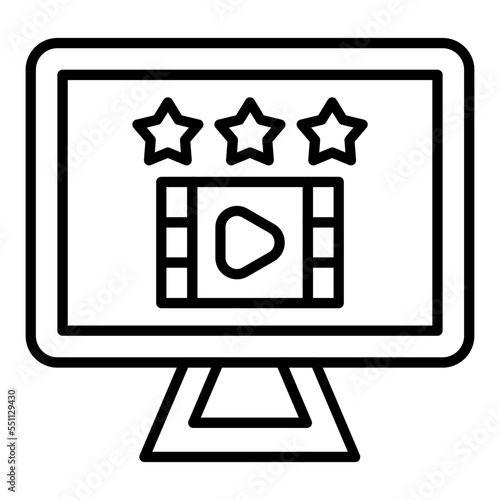 Video Review Icon Style