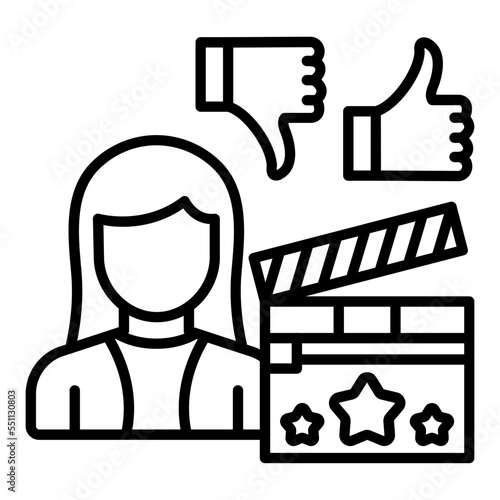Film Critic Female Icon Style