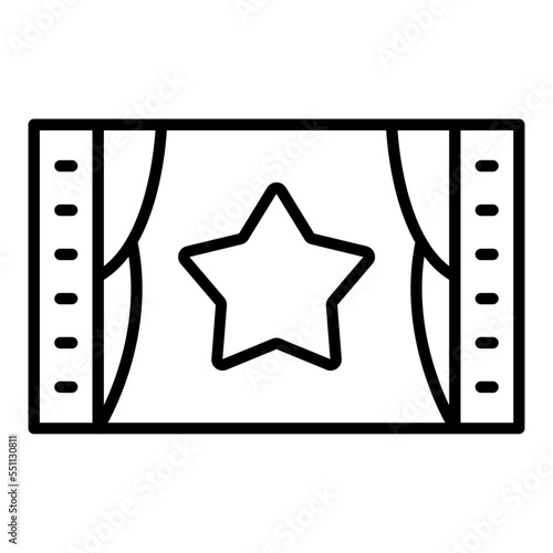 Film Premiere Icon Style