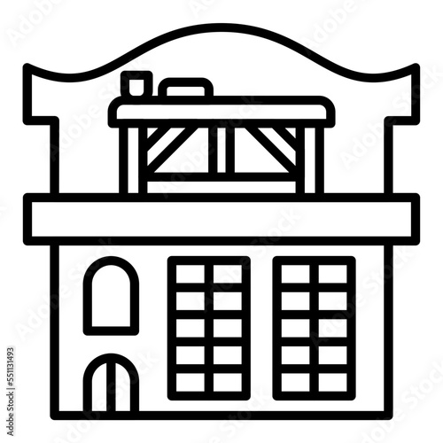 Spa Center Icon Style