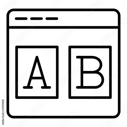 Ab Testing Icon Style