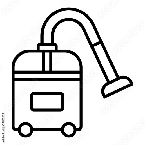 Vacuum Cleaner Icon Style