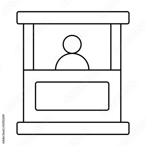 Booth Icon Style