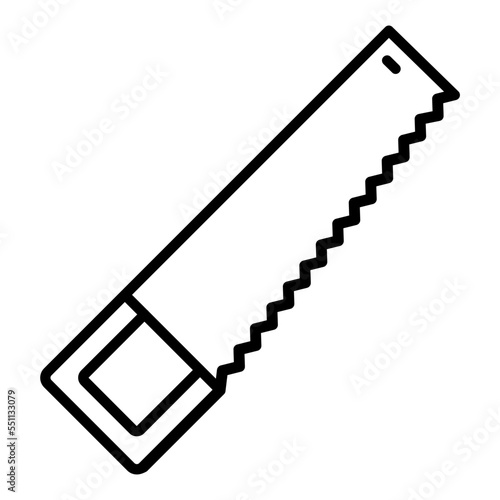 Handsaw Icon Style