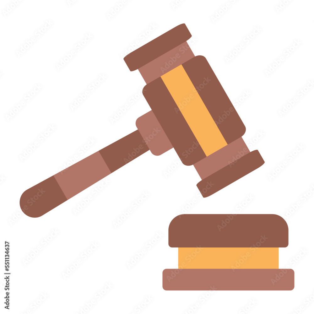Law Flat Icon Law Flat Icon