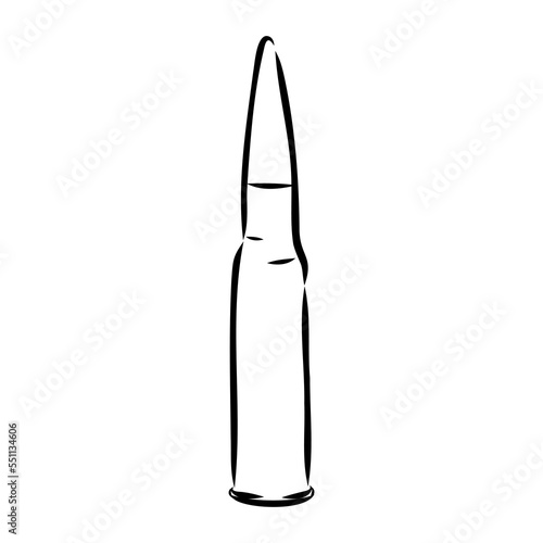 Bullet. Doodle style bullet vector