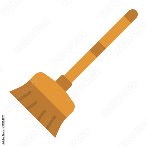 Broom Flat Icon