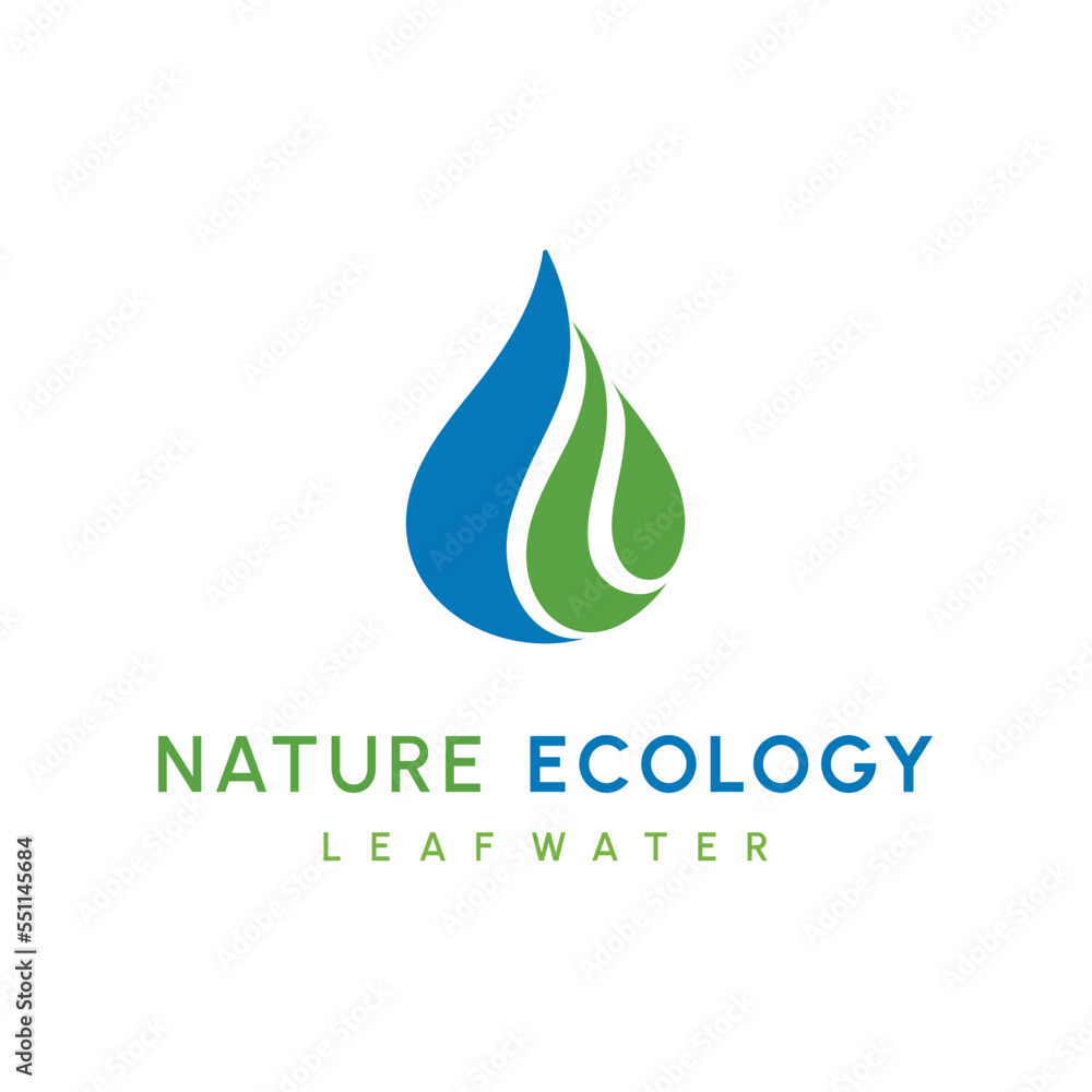 Water drop and leaf, Eco nature, spa, aquascape Logotype. Environment, natural liquid. Colorful Vector flat icon logo for business company. Corporate identity design element. Water drop and leaf, Eco nature, spa, aquascape Logotype. Environment, natural liquid. Colorful Vector flat icon logo for business company. Corporate identity design element.