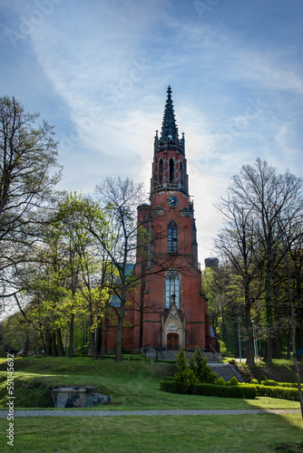 Former Evangelical church of the Holy Trinity in Kamieniec Ząbkowicki, Evangelische Kirche Hl. Dreifaltigkeit © sherlesi 
