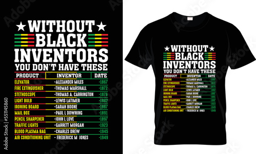 Without Black Inventors AUTISM AWARENESS