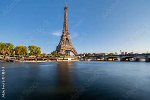 Eiffel Tower by Seine river in Paris © Pawel Pajor