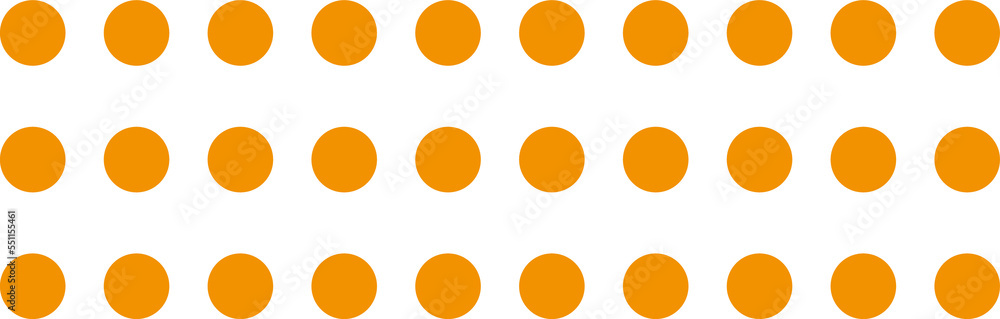 Orange circles shapes png