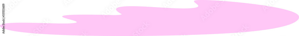 Pink abstract shape png
