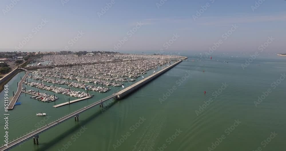 custom made wallpaper toronto digitalLa Rochelle, entrée dans le port - Vue aérienne