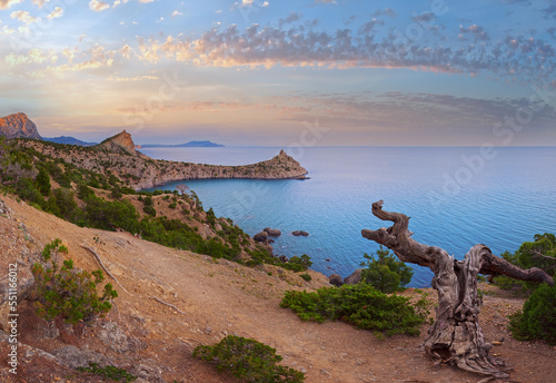 Coastline of Novyj Svit reserve (Crimea, Ukraine) photo