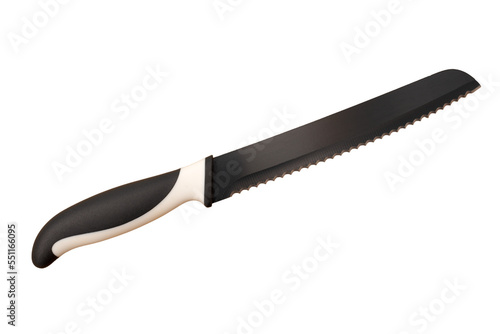 bread knife isolated, png file