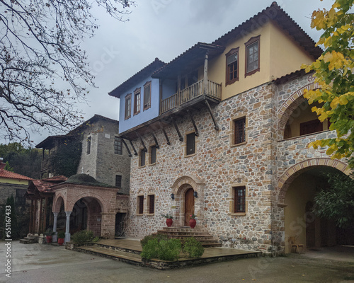 Fototapeta Naklejka Na Ścianę i Meble -  Saint Dionysius monastery, Litochoro - Greece
