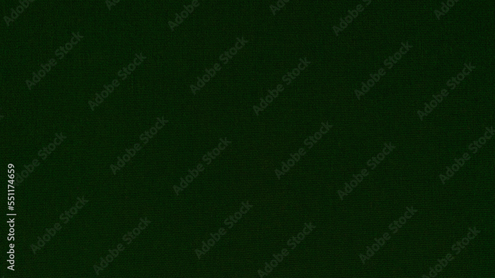 Fototapeta premium Deep green background of natural linen canvas