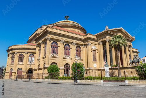 Massimo theatre in Palermo