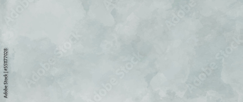 Grey watercolor art background. Old paper. Marble. Stone. Hand drawn watercolor grey blue vector texture for cards, flyers, poster. Stucco. Wall. Brushstrokes and splashes. Painted template for design