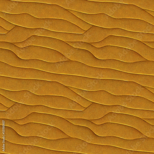 Gold metal grunge paper texture. Abstract seamless background pattern.