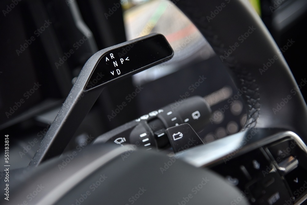 Renault Megane ETech Electric. Allelectric attractive car. Cabin