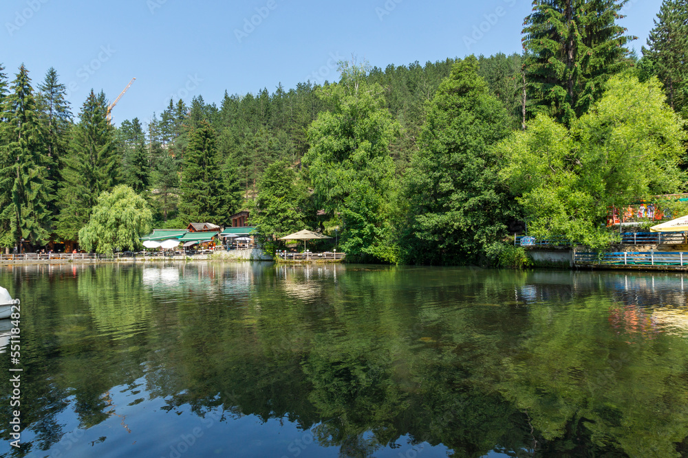 Center of famous spa resort of Velingrad, Bulgaria Center of famous spa resort of Velingrad, Bulgaria