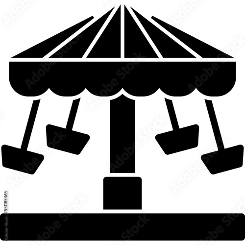Chair Swing Ride Icon