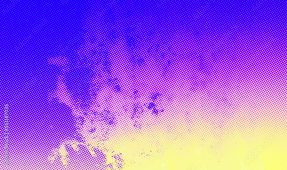 Obraz premium Blue yellow pattern mix backgroud