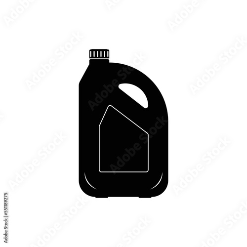 illustration of a car motor oil bottle icon vector