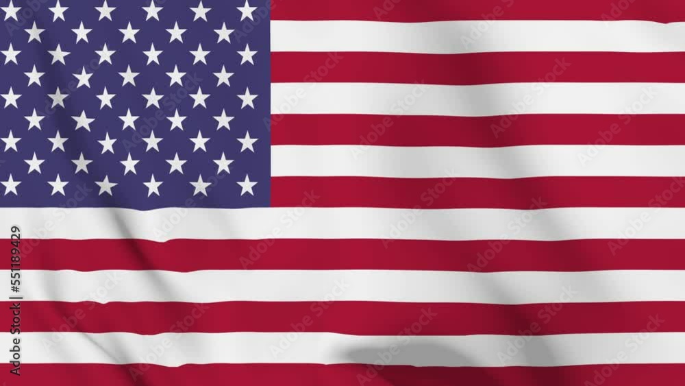 4K Ultra Hd 3840x2160. A beautiful view of United States flag video. 3D flag waving seamless loop video animation. 4K Ultra Hd 3840x2160. A beautiful view of United States flag video. 3D flag waving seamless loop video animation.