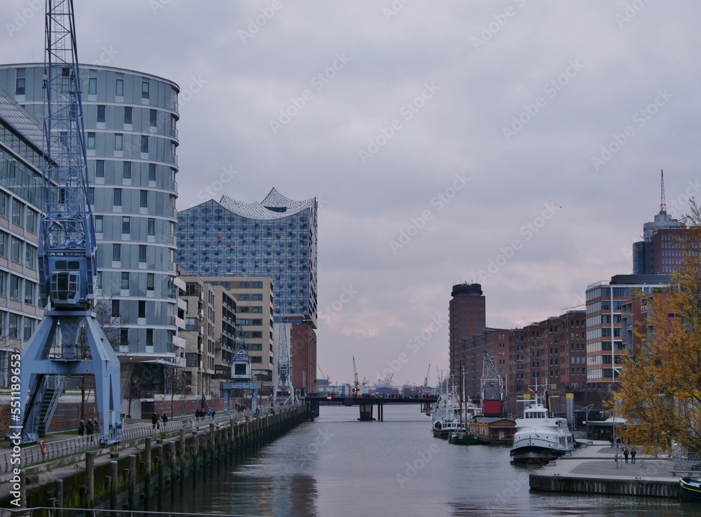 Obraz premium Städtereise nach Hamburg