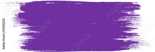 Violet brush stroke isolated on background. Paint brush stroke vector for ink paint, grunge design element, dirt banner, watercolor design, dirty texture. Trendy brush stroke, vector illustration