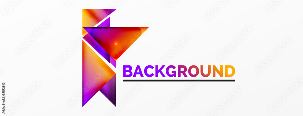 Dynamic 3d geometric abstract background. Triangles and other simple forms composition. Vector Illustration For Wallpaper, Banner, Background, Card, Book Illustration, landing page Dynamic 3d geometric abstract background. Triangles and other simple forms composition. Vector Illustration For Wallpaper, Banner, Background, Card, Book Illustration, landing page